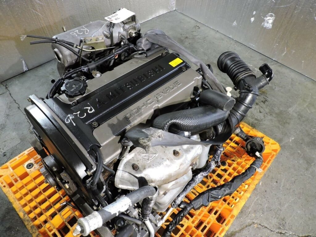 Second image of Mitsubishi 4G63 2.0L Engine & Transmission Complete
