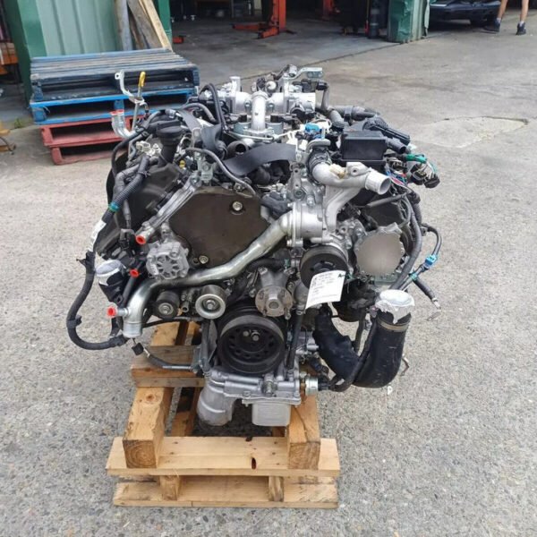 Second image of Toyota 1VD-FTV 4.5L V8 Turbo Diesel JDM Engine Assembly