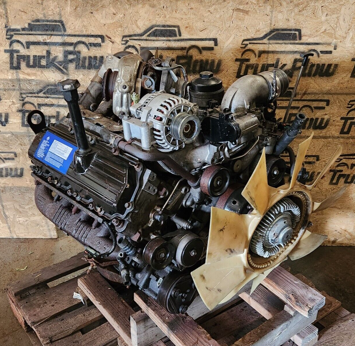 2003-2004 F250 F350 6.0L Powerstroke Diesel VIN P Studded Engine – Great Running