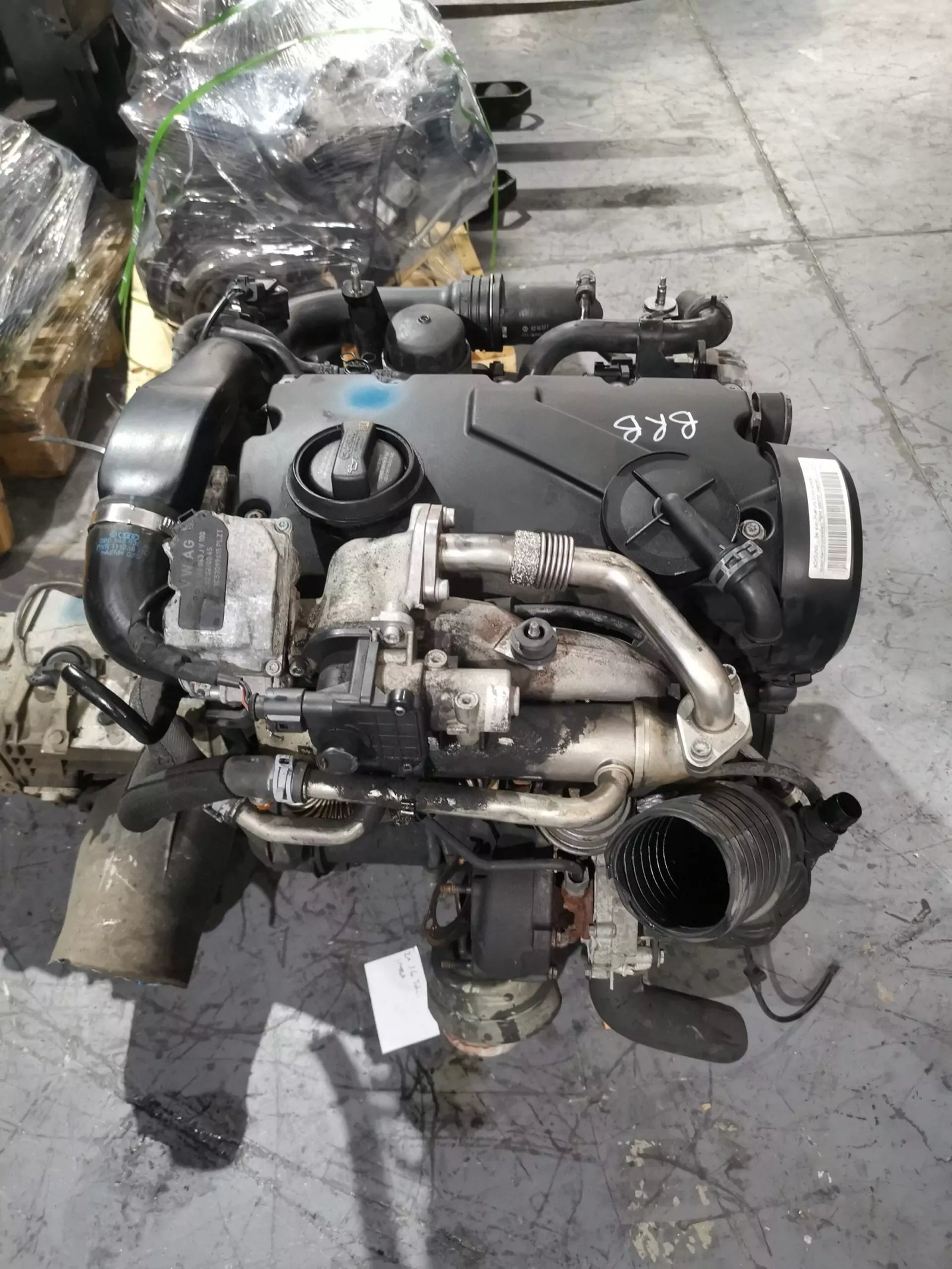 Audi 1.9 TDI BRB Complete Engine – Low Mileage UK Import