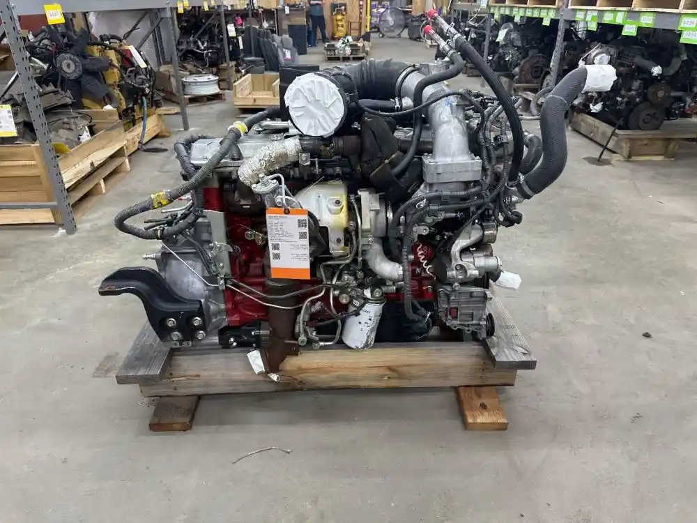 Used 2017 Hino J08E-WU 7.7L Diesel Engine Assy