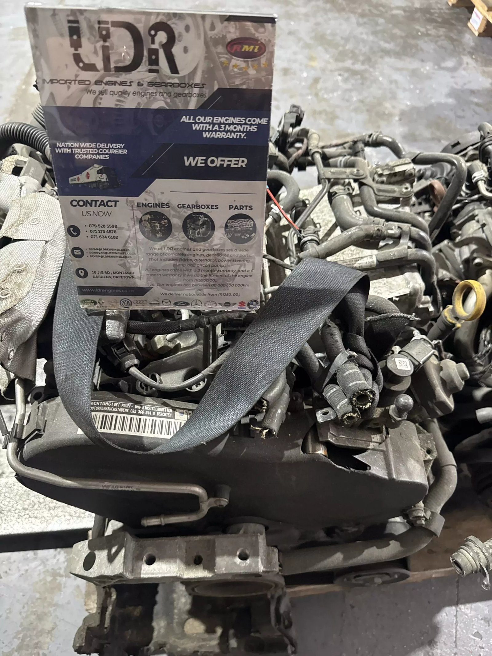 Volkswagen 6/7 2.0 TDI CRB / Audi 2.0 TDI CRB Engine Diesel