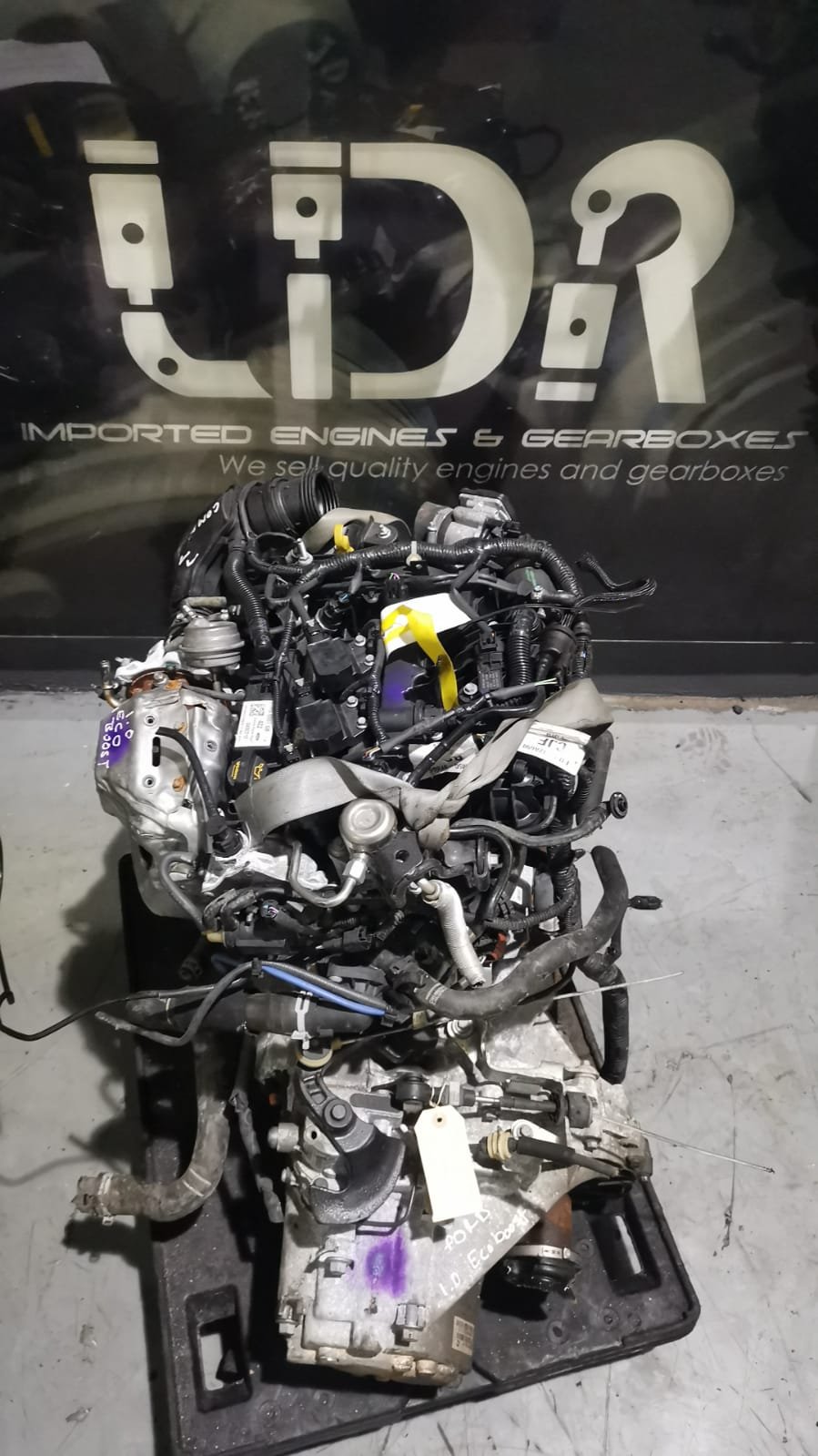 Ford Fiesta 1.0 EcoBoost Engine – 3-Cylinder Turbo Petrol – Low Mileage UK Import