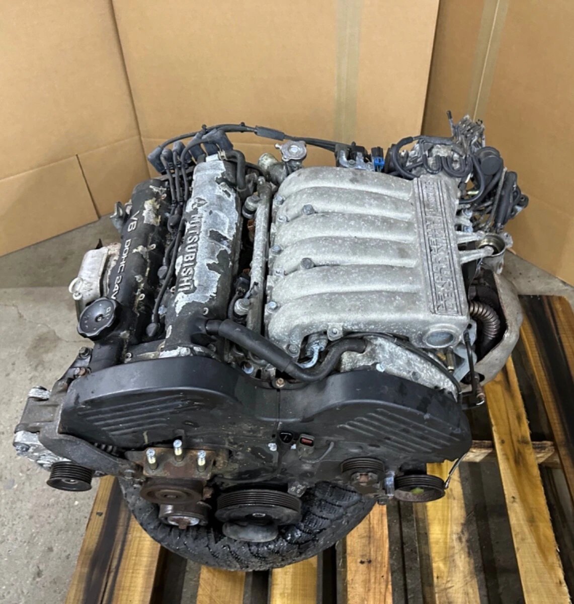 Second image of Mitsubishi 3000GT 6G72 3.0L V6 Twin Turbo JDM Engine