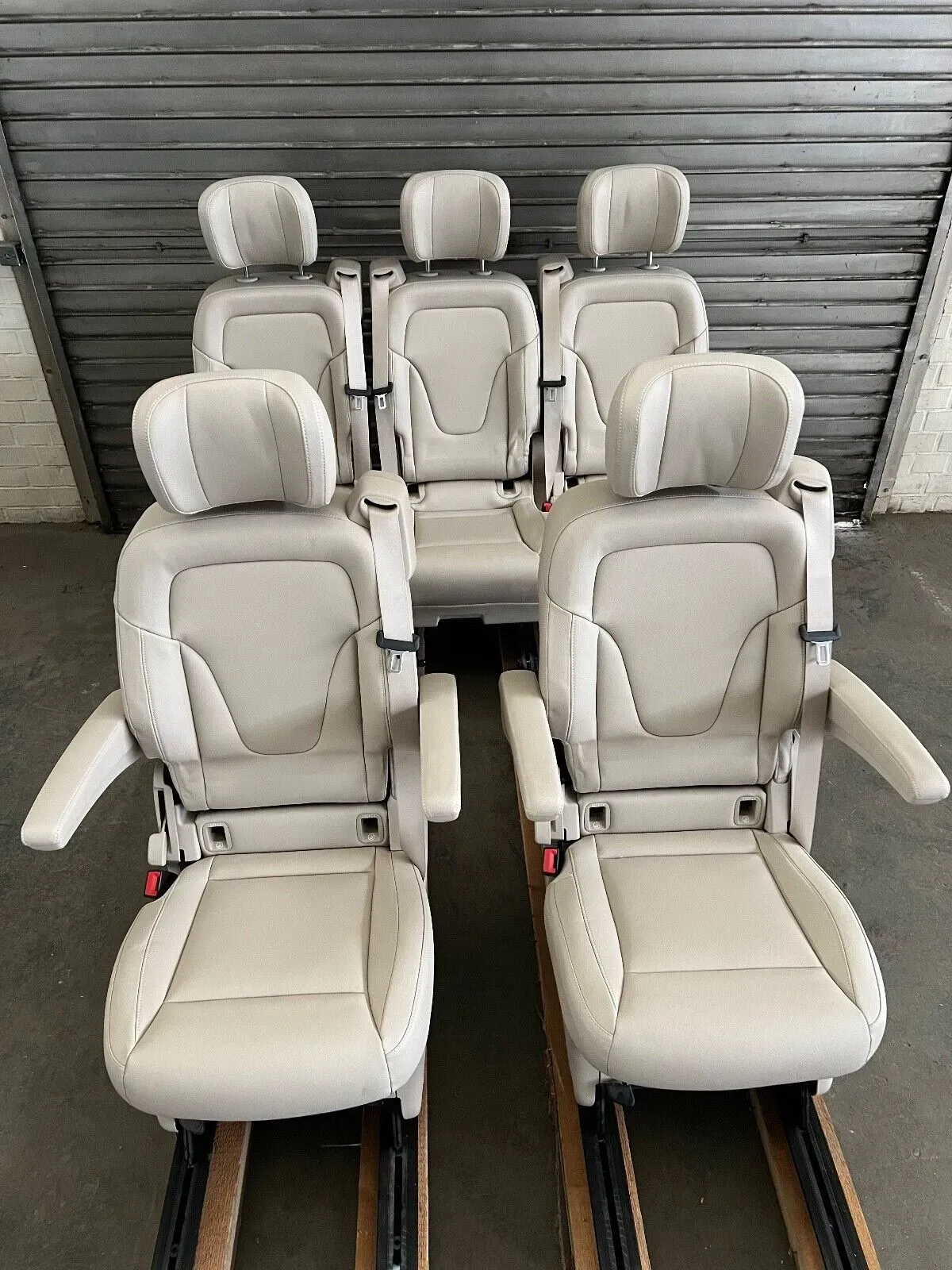 Mercedes V-Class/Vito W447/W448 Beige 5-Seater Seats